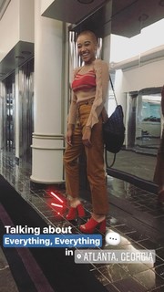 Amandla Stenberg feet photo thumbnail