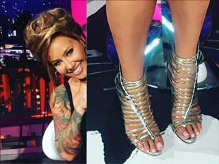 Amber Rose feet photo thumbnail