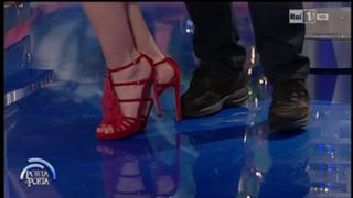 Ambra Angiolini feet photo thumbnail