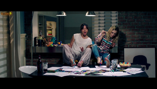 Ambra Angiolini feet photo thumbnail