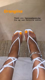 Amina Muaddi feet photo thumbnail
