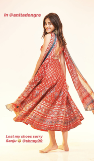 Ananya Panday feet photo thumbnail