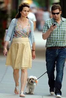 Andie MacDowell feet photo thumbnail