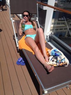 Andrea Andrassy feet photo 2