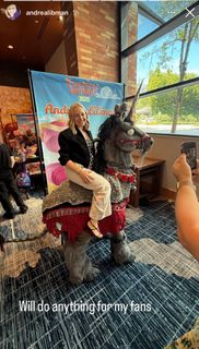 Andrea Libman feet photo 2