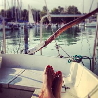 Andrea Osvárt feet photo 15