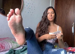 Andreza Santana feet photo 3