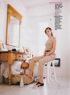 Angela Lindvall feet photo 1