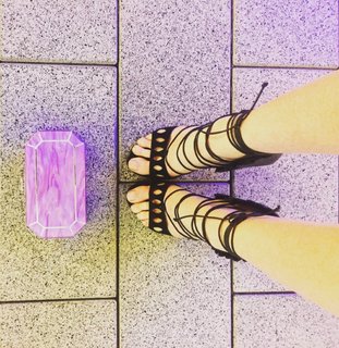 Angela Scanlon feet photo thumbnail