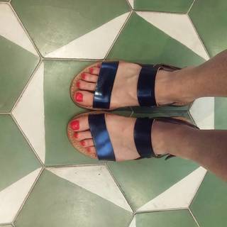 Angela Scanlon feet photo thumbnail