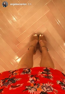 Angela Scanlon feet photo thumbnail