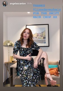 Angela Scanlon feet photo thumbnail