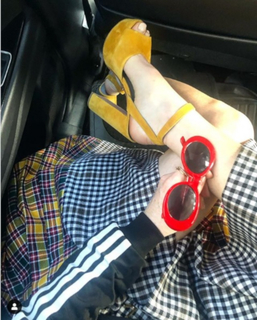 Angela Scanlon feet photo thumbnail