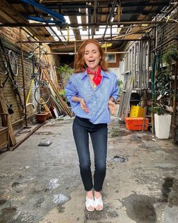 Angela Scanlon feet photo thumbnail