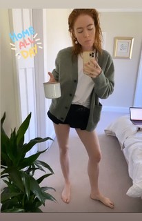 Angela Scanlon feet photo thumbnail