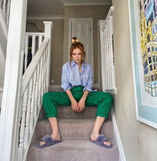 Angela Scanlon feet photo thumbnail