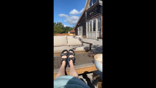 Angela Scanlon feet photo thumbnail