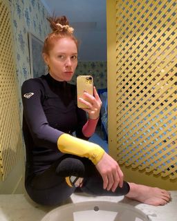 Angela Scanlon feet photo thumbnail