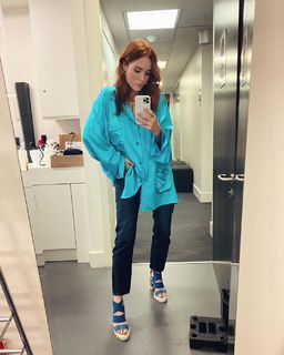 Angela Scanlon feet photo thumbnail