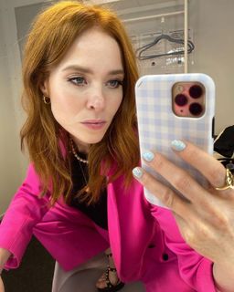 Angela Scanlon feet photo thumbnail