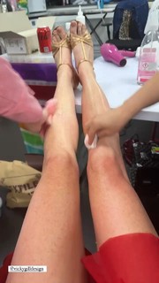 Angela Scanlon feet photo thumbnail