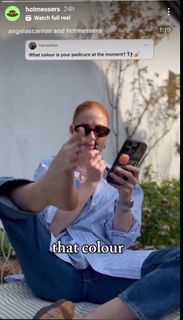 Angela Scanlon feet photo thumbnail