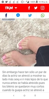 Angelique Boyer feet photo thumbnail
