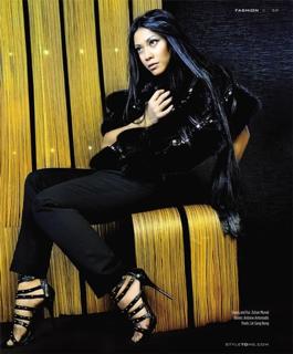 Anggun feet photo 3