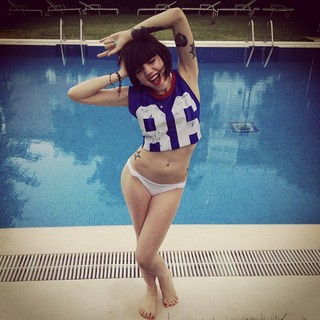 Angy Fernández feet photo 4