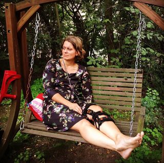 Anja Heyde feet photo 7