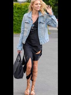 Anja Rubik feet photo thumbnail