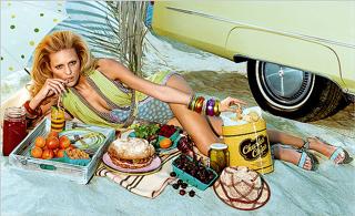 Anja Rubik feet photo thumbnail