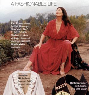 Anjelica Huston feet photo thumbnail