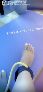 Anna Kachikyan feet photo thumbnail
