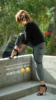 Anna Kalczynska feet photo 9