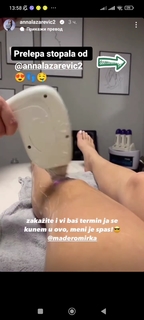 Anna Lazarevic feet photo thumbnail