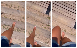Anna Lewandowska feet photo thumbnail