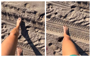 Anna Lewandowska feet photo thumbnail