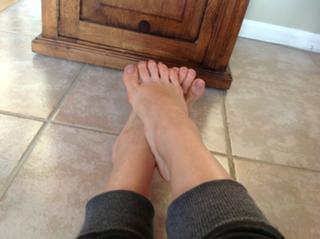 Anna Trebunskaya feet photo 7