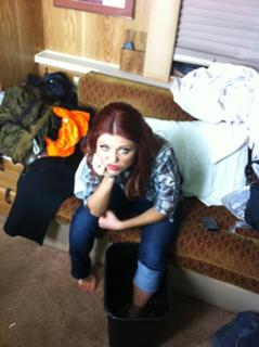 Anna Trebunskaya feet photo 9