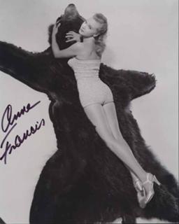 Anne Francis feet photo thumbnail