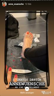 Anne Wünsche feet photo 9