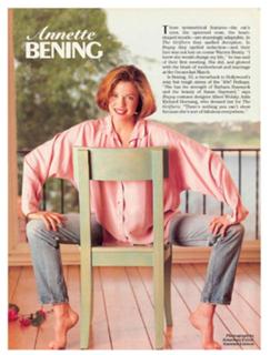 Annette Bening feet photo thumbnail