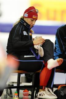 Anni Friesinger feet photo thumbnail