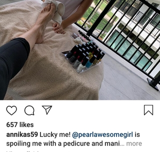 Annika Sörenstam feet photo 10