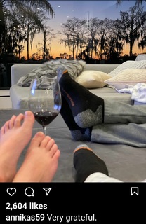 Annika Sörenstam feet photo 2