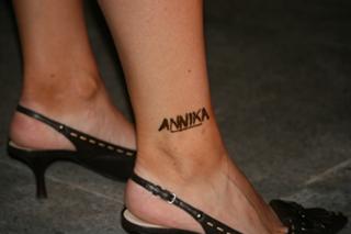 Annika Sörenstam feet photo 2