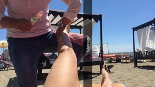 Antonella Mosetti feet photo thumbnail