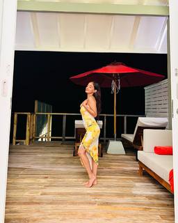 Anushka Sen feet photo thumbnail