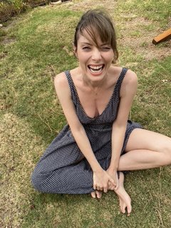 April Bowlby feet photo thumbnail